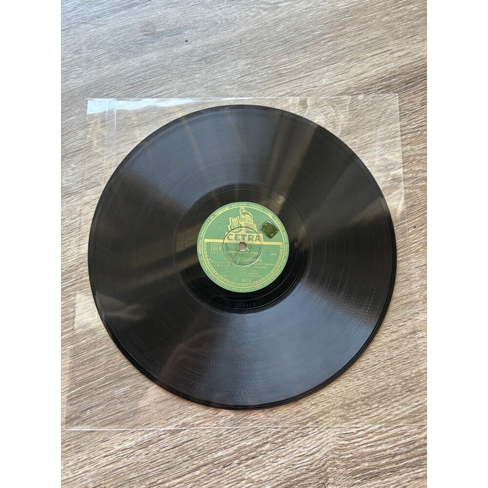 Gino Latilla 78 RPM Record L’ Atessa & Vola Colomba Vintage Orchestra Cetra